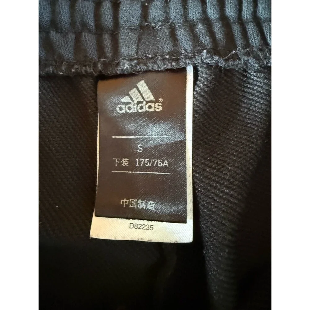 Men’s Adidas Climalite Cotton Joggers Sz. Small Black